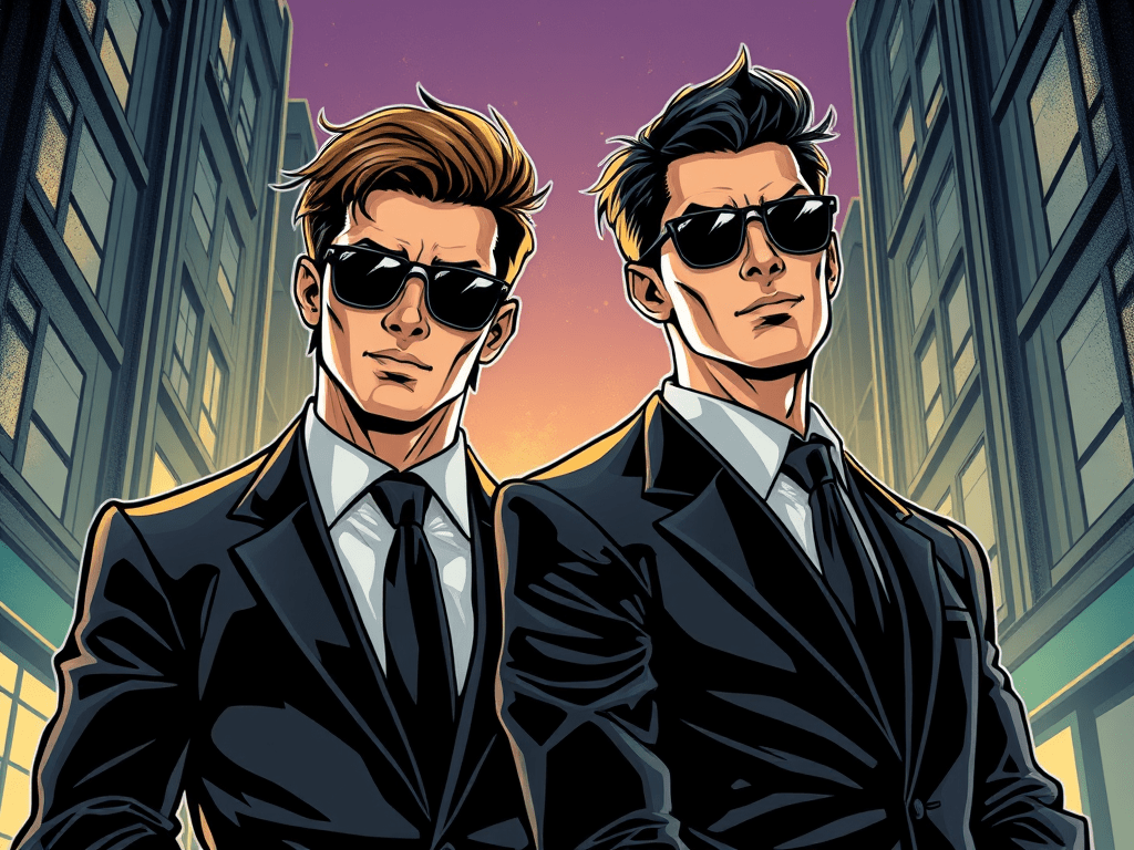 Lunette fumée et veston noir : Qui sont les Hommes en noir&nbsp;?